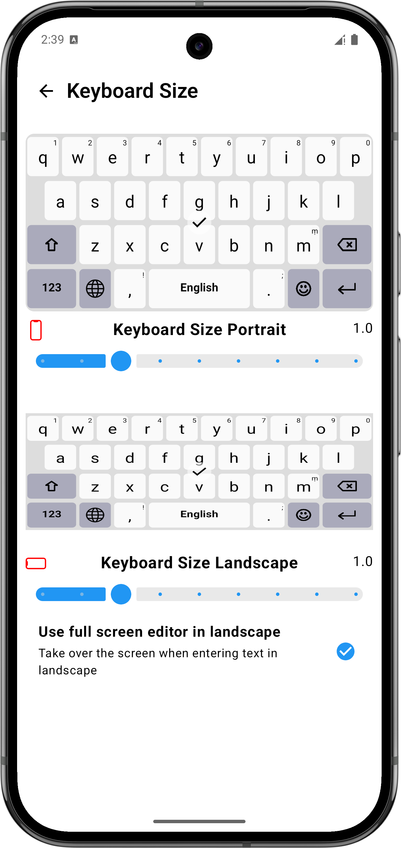 K Keyboard screenshot 13