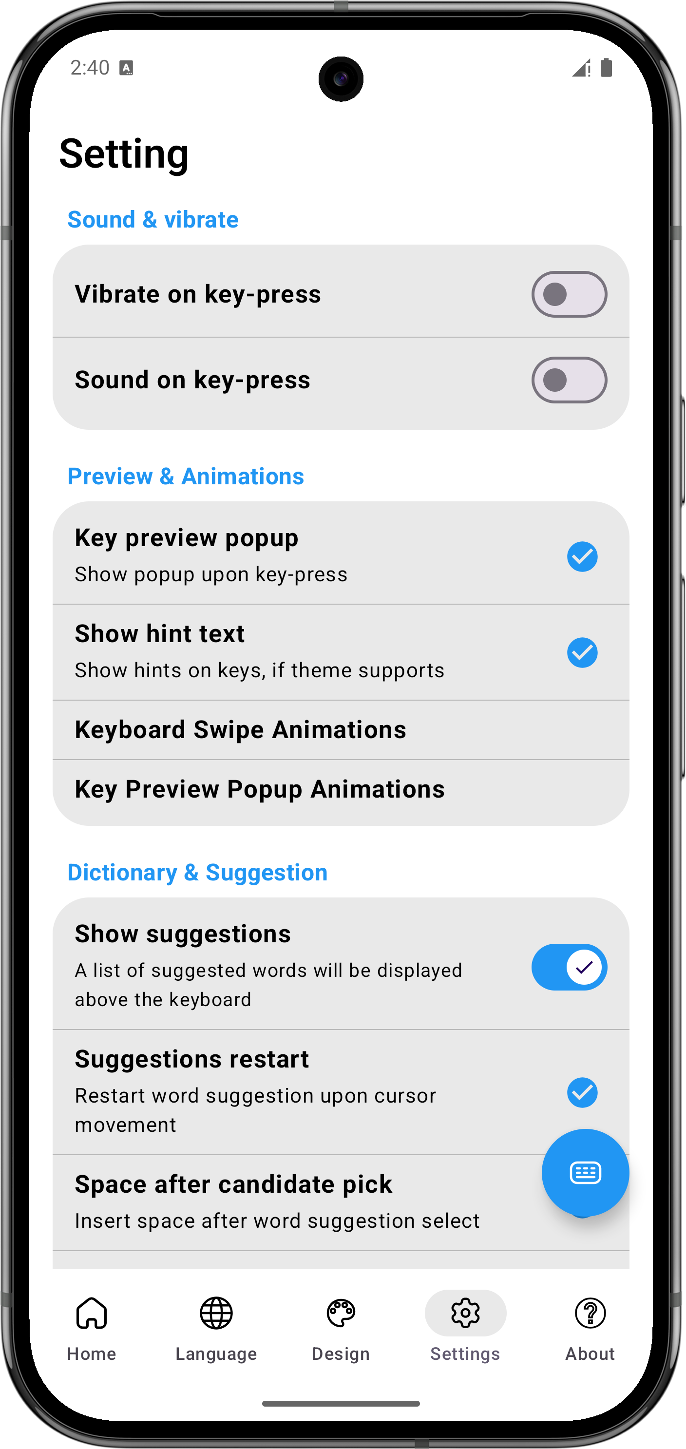 K Keyboard screenshot 18