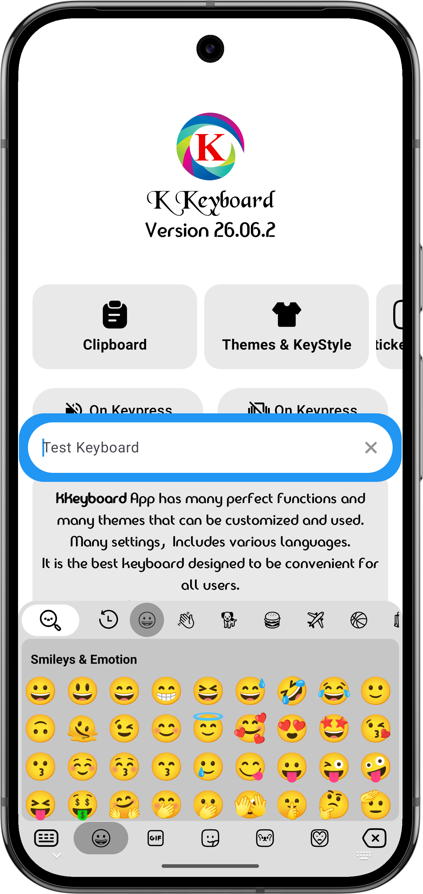 K Keyboard screenshot 4