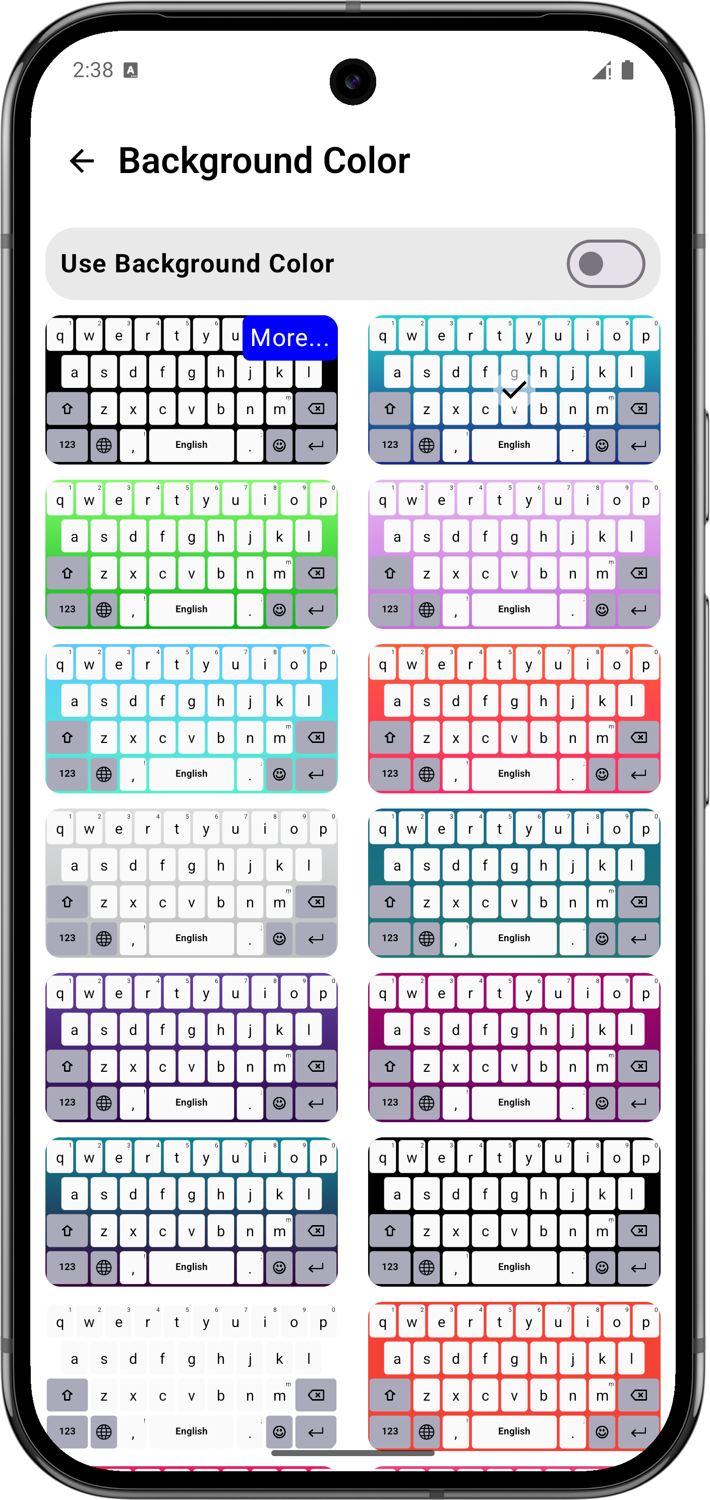 K Keyboard screenshot 9